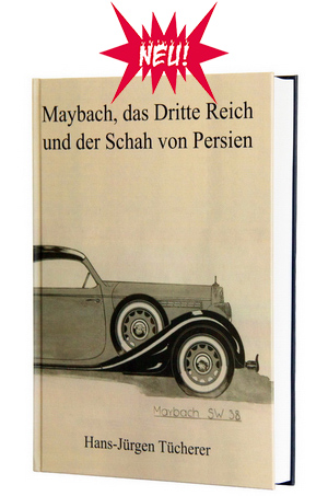 Das Buch �ber die Entstehungeschichte von neun Maybach Automobilen